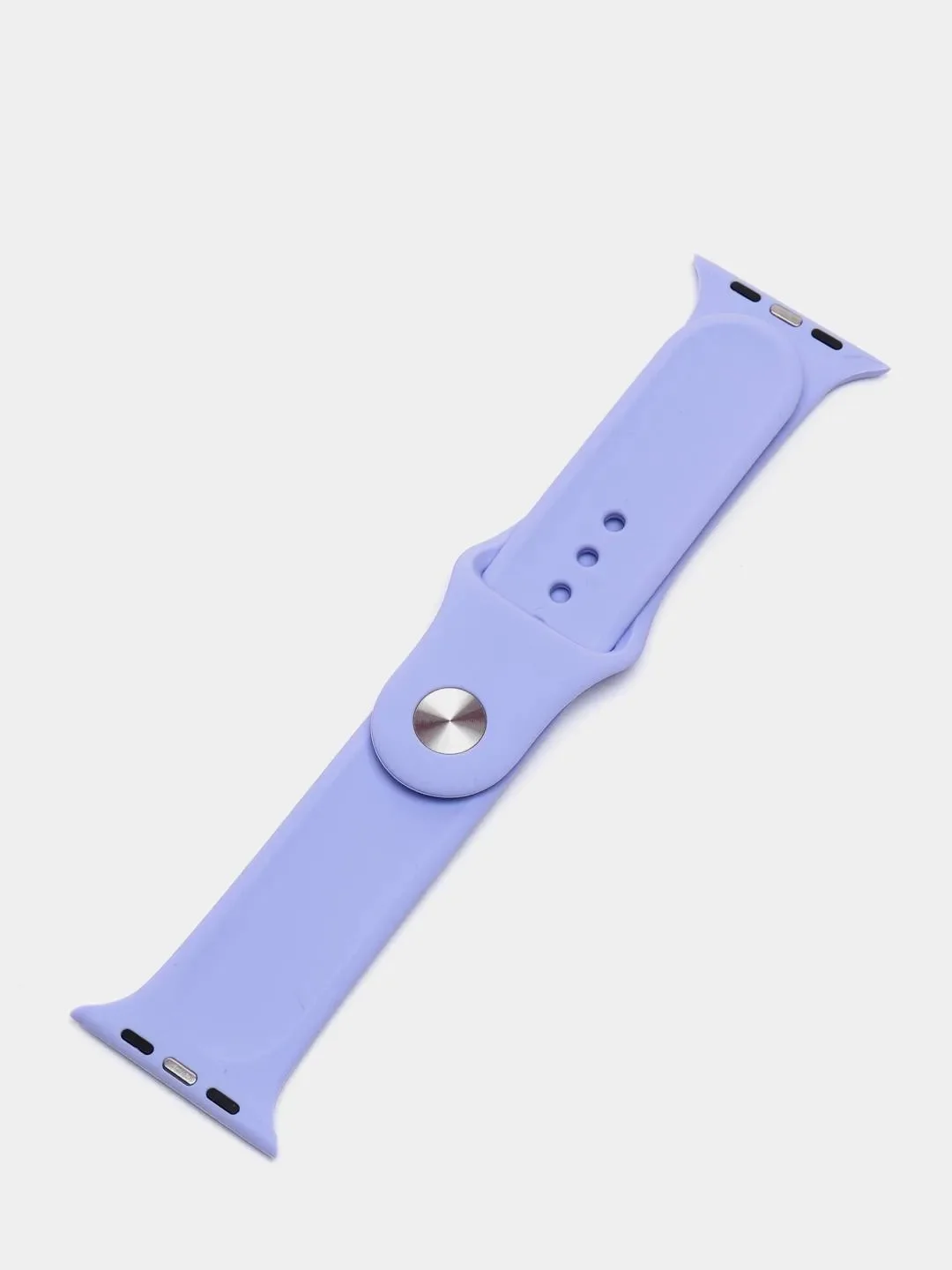Красный силиконовый ремешок для Apple Watch 4, 5, 6, 7, 8, SE на 38/42/40/44/41/45