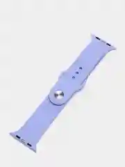 Красный силиконовый ремешок для Apple Watch 4, 5, 6, 7, 8, SE на 38/42/40/44/41/45