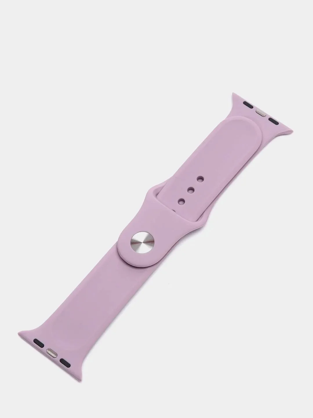 Красный силиконовый ремешок для Apple Watch 4, 5, 6, 7, 8, SE на 38/42/40/44/41/45
