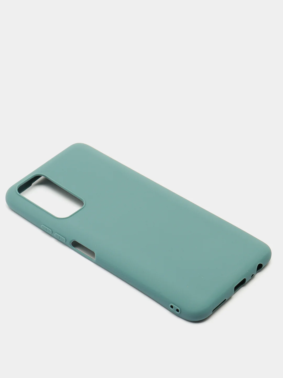 Зелёный хаки чехол Huawei Honor 10X Lite (Хонор 10Х Лайт), силиконовый, цветной, матовый