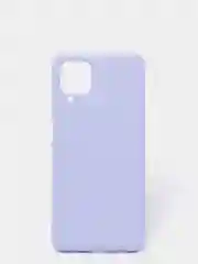 Сиреневый чехол Samsung Galaxy A12 / M12, Галакси А12, силиконовый Silicone Cover с закрытым низом