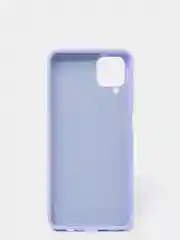 Сиреневый чехол Samsung Galaxy A12 / M12, Галакси А12, силиконовый Silicone Cover с закрытым низом