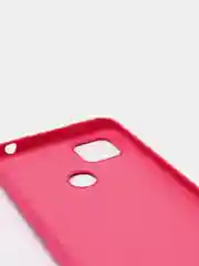 Тёмно-розовый чехол Silicone Cove Xiaomi Redmi 9C, Redmi 9C NFC, Redmi 10A силиконовый, с закрытым низом