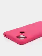 Тёмно-розовый чехол Silicone Cove Xiaomi Redmi 9C, Redmi 9C NFC, Redmi 10A силиконовый, с закрытым низом