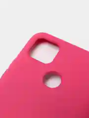 Тёмно-розовый чехол Silicone Cove Xiaomi Redmi 9C, Redmi 9C NFC, Redmi 10A силиконовый, с закрытым низом