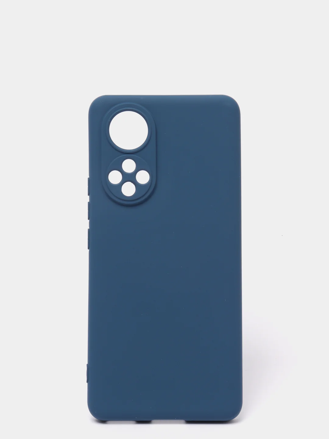 Темно-синий чехол Honor 50, Huawei Nova 9, Хонор 50, Хуавей Нова 9, Silicone Cover, силиконовый