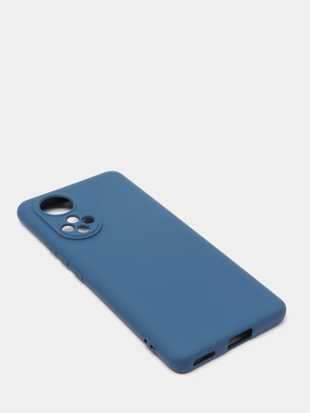 Темно-синий чехол Honor 50, Huawei Nova 9, Хонор 50, Хуавей Нова 9, Silicone Cover, силиконовый