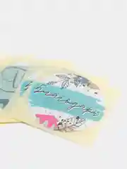 Вишнёвый набор круглых наклеек, диаметр 4 см