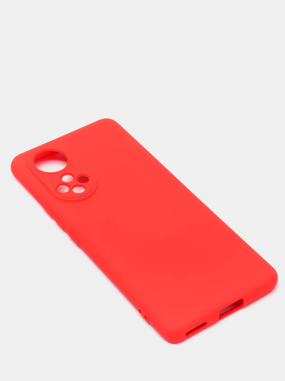 Красный чехол Honor 50, Huawei Nova 9, Хонор 50, Хуавей Нова 9, Silicone Cover, силиконовый