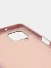 Бежевый меланж чехол Samsung Galaxy A12 / M12, Галакси А12, силиконовый Silicone Cover с закрытым низом