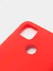 Алый чехол Silicone Cove Xiaomi Redmi 9C, Redmi 9C NFC, Redmi 10A силиконовый, с закрытым низом