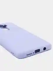 Сиреневый чехол Xiaomi Redmi Note 8 Pro, Сяоми Редми Нот 8 Про, силиконовый с закрытым низом