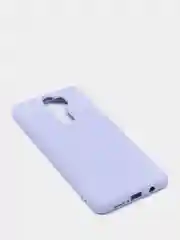 Сиреневый чехол Xiaomi Redmi Note 8 Pro, Сяоми Редми Нот 8 Про, силиконовый с закрытым низом