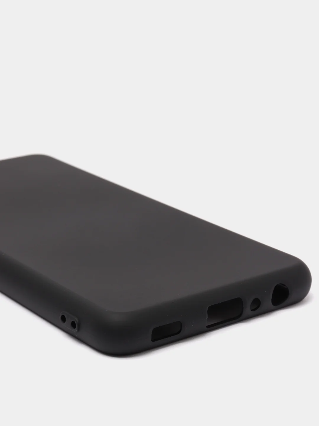 Угольный чехол Samsung Galaxy A32 (4G), Галакси А32 4G силиконовый Silicone Cover с закрытым низом