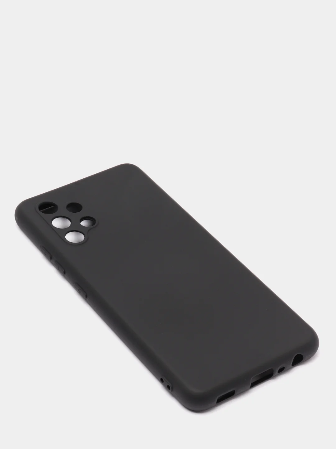 Угольный чехол Samsung Galaxy A32 (4G), Галакси А32 4G силиконовый Silicone Cover с закрытым низом