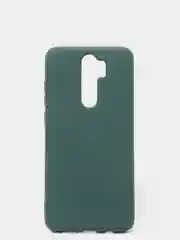 Зеленый чехол Xiaomi Redmi Note 8 Pro, Сяоми Редми Нот 8 Про, силиконовый с закрытым низом