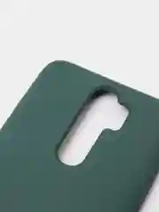 Зеленый чехол Xiaomi Redmi Note 8 Pro, Сяоми Редми Нот 8 Про, силиконовый с закрытым низом