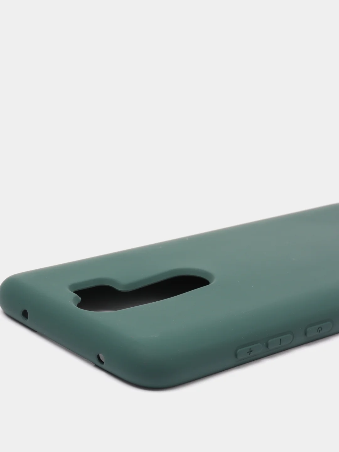 Зеленый чехол Xiaomi Redmi Note 8 Pro, Сяоми Редми Нот 8 Про, силиконовый с закрытым низом