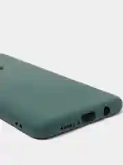Зеленый чехол Xiaomi Redmi Note 8 Pro, Сяоми Редми Нот 8 Про, силиконовый с закрытым низом