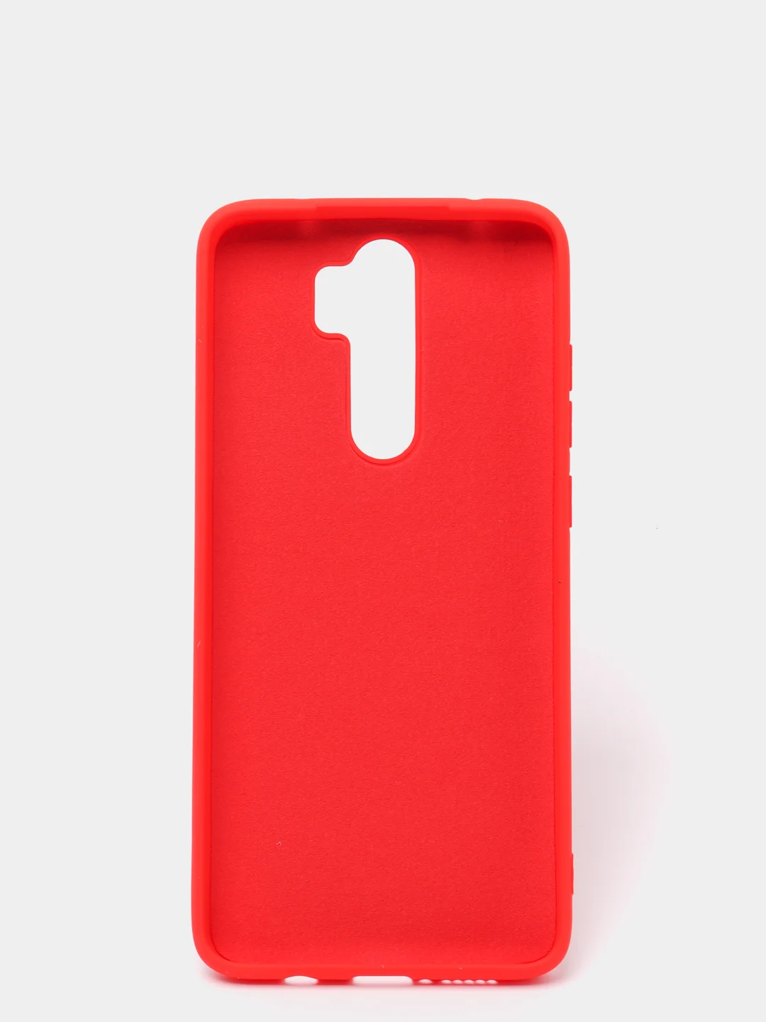 Алый чехол Xiaomi Redmi Note 8 Pro, Сяоми Редми Нот 8 Про, силиконовый с закрытым низом