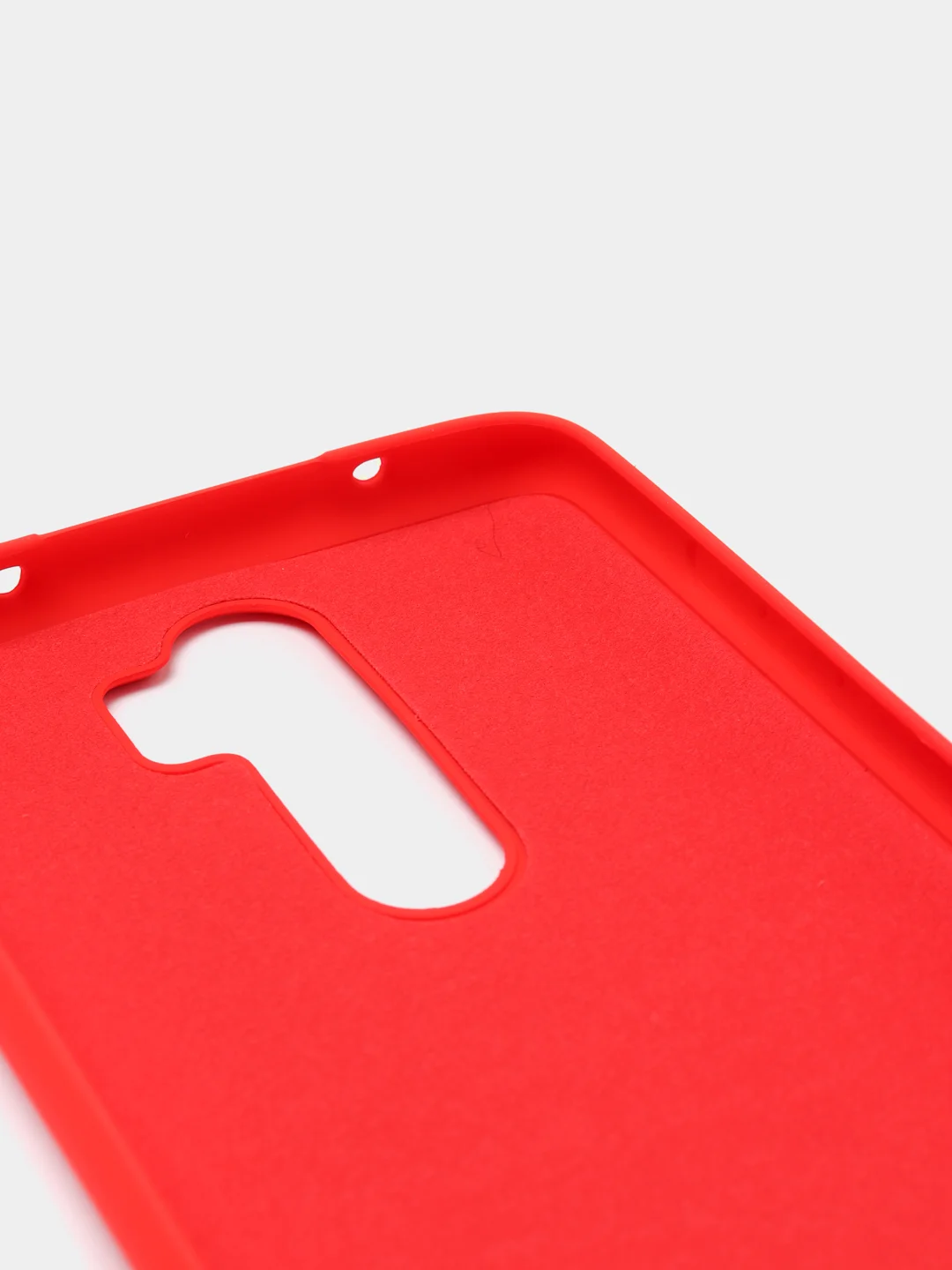 Алый чехол Xiaomi Redmi Note 8 Pro, Сяоми Редми Нот 8 Про, силиконовый с закрытым низом