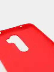 Алый чехол Xiaomi Redmi Note 8 Pro, Сяоми Редми Нот 8 Про, силиконовый с закрытым низом