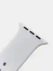Светло-синий ремешок, силиконовый, цветной, для Apple Watch, 38, 40, 42, 44, 45, 49 мм