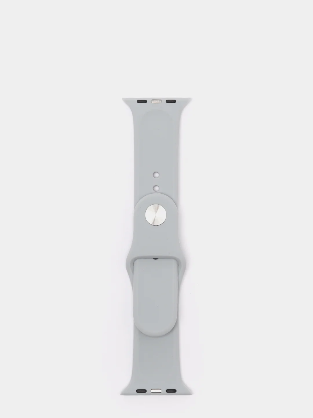 Светло-синий ремешок, силиконовый, цветной, для Apple Watch, 38, 40, 42, 44, 45, 49 мм