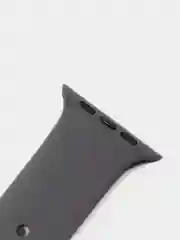 Угольный ремешок, силиконовый, цветной, для Apple Watch, 38, 40, 42, 44, 45, 49 мм