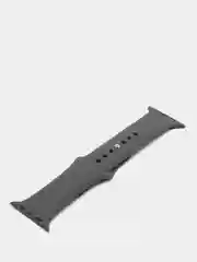 Угольный ремешок, силиконовый, цветной, для Apple Watch, 38, 40, 42, 44, 45, 49 мм