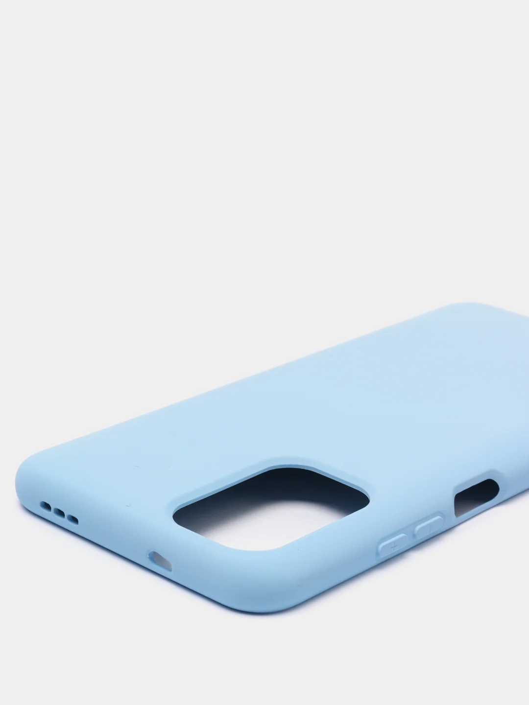 Небесно-голубой чехол Xiaomi Redmi Note 10 / Redmi Note 10S / Poco M5s, Сяоми Редми Нот 10, силиконовый