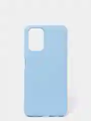 Небесно-голубой чехол Xiaomi Redmi Note 10 / Redmi Note 10S / Poco M5s, Сяоми Редми Нот 10, силиконовый