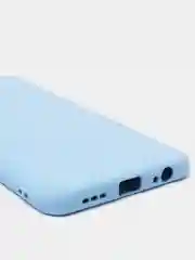 Небесно-голубой чехол Xiaomi Redmi Note 10 / Redmi Note 10S / Poco M5s, Сяоми Редми Нот 10, силиконовый
