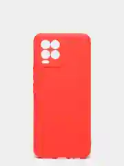 Красный чехол для Realme 8 / Realme 8 Pro силиконовый матовый, цветной