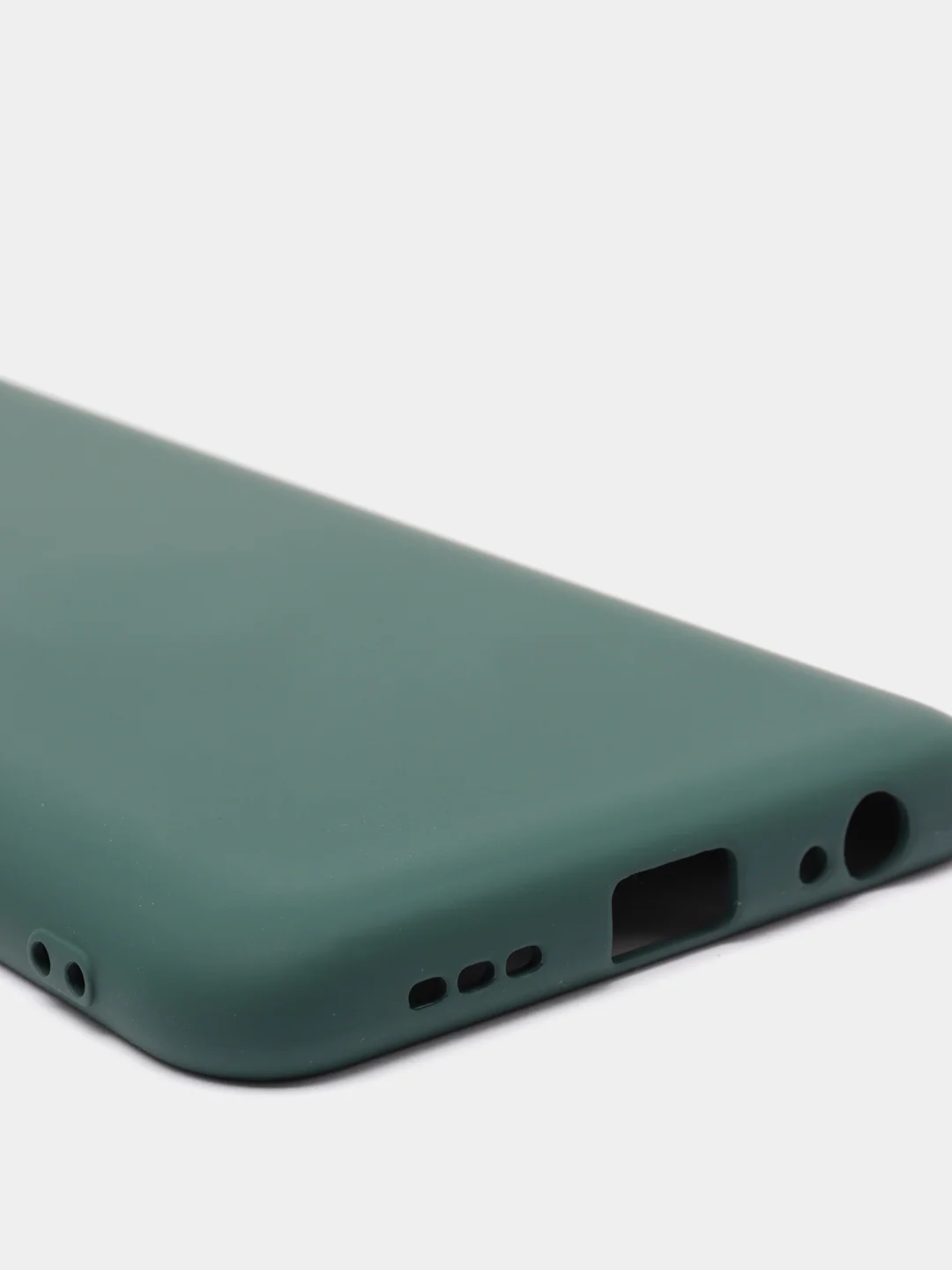 Зеленый чехол Xiaomi Redmi Note 10 / Redmi Note 10S / Poco M5s, Сяоми Редми Нот 10, силиконовый