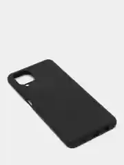 Угольный чехол Samsung Galaxy A12 / M12, Галакси А12, силиконовый Silicone Cover с закрытым низом