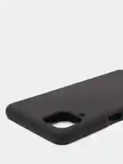 Угольный чехол Samsung Galaxy A12 / M12, Галакси А12, силиконовый Silicone Cover с закрытым низом