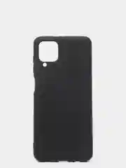 Угольный чехол Samsung Galaxy A12 / M12, Галакси А12, силиконовый Silicone Cover с закрытым низом