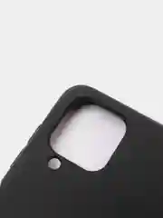 Угольный чехол Samsung Galaxy A12 / M12, Галакси А12, силиконовый Silicone Cover с закрытым низом