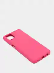 Вишнёвый чехол Samsung Galaxy A12 / M12, Галакси А12, силиконовый Silicone Cover с закрытым низом