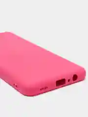 Вишнёвый чехол Samsung Galaxy A12 / M12, Галакси А12, силиконовый Silicone Cover с закрытым низом