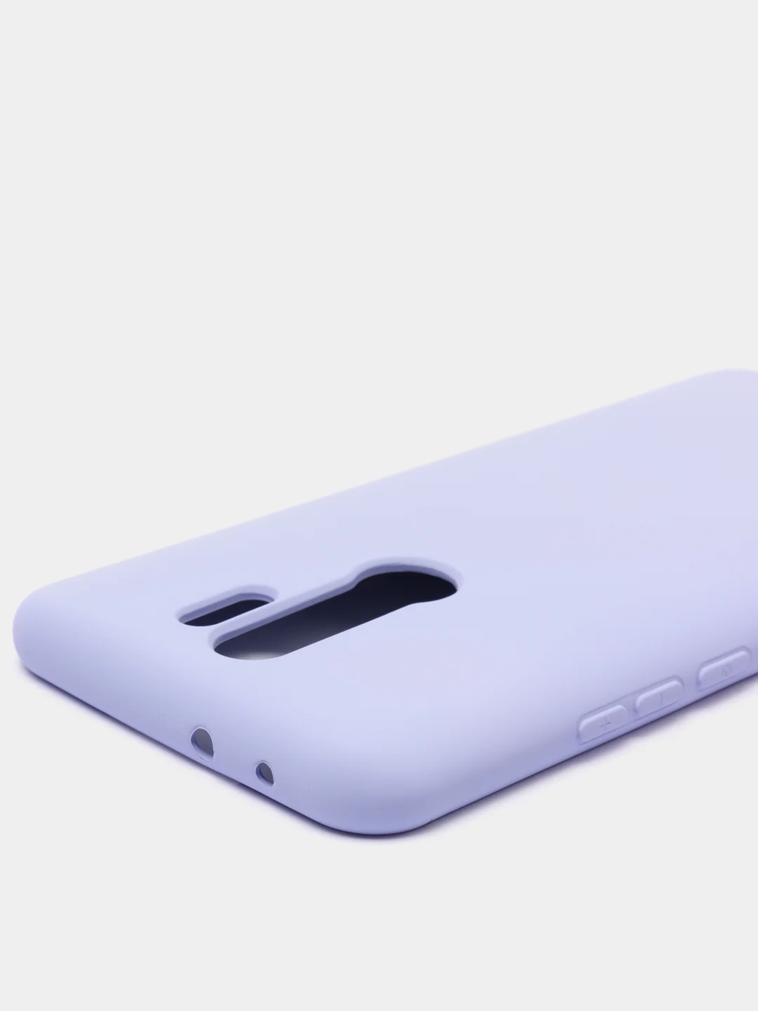 Сиреневый чехол Xiaomi Redmi 9, Сяоми Редми 9 силиконовый Silicone Cover с закрытым низом