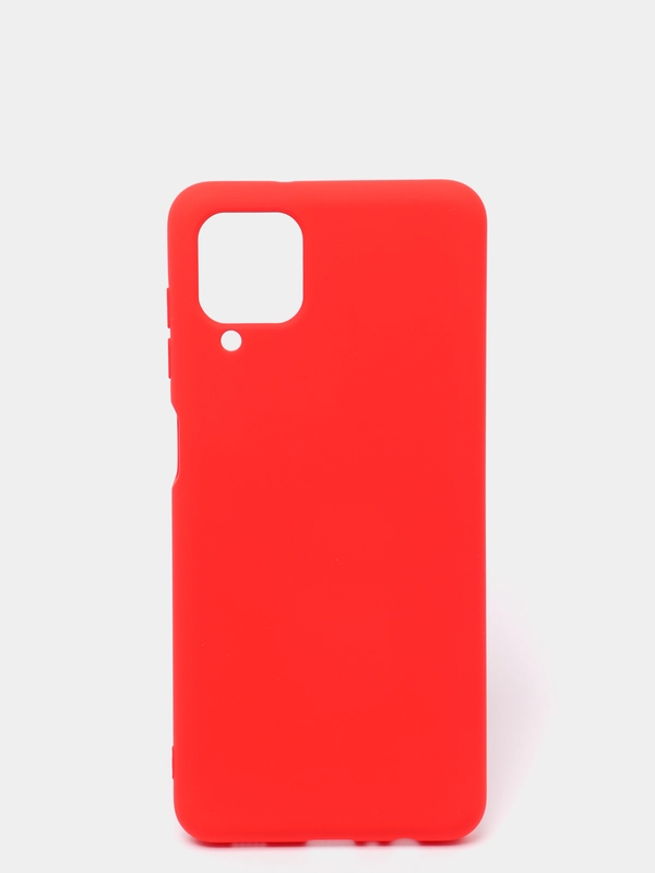 Чехол Samsung Galaxy A12 / M12, Галакси А12, силиконовый Silicone Cover с закрытым низом