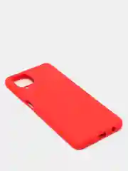 Алый чехол Samsung Galaxy A12 / M12, Галакси А12, силиконовый Silicone Cover с закрытым низом
