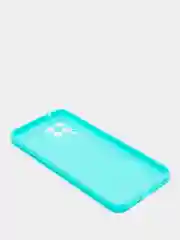 Бирюзовый чехол для Realme 8 / Realme 8 Pro силиконовый матовый, цветной