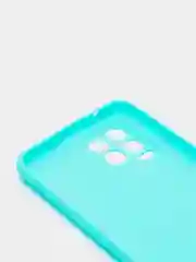 Бирюзовый чехол для Realme 8 / Realme 8 Pro силиконовый матовый, цветной