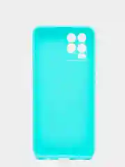 Бирюзовый чехол для Realme 8 / Realme 8 Pro силиконовый матовый, цветной
