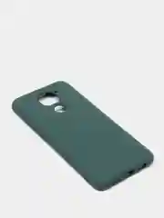 Зеленый чехол Xiaomi Redmi Note 9, Редми Нот 9 силиконовый, с закрытым низом и бархатом внутри