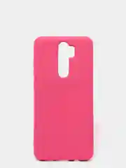 Вишнёвый чехол Xiaomi Redmi Note 8 Pro, Сяоми Редми Нот 8 Про, силиконовый с закрытым низом