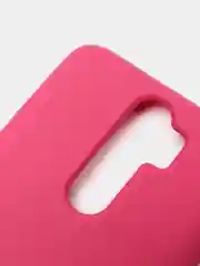 Вишнёвый чехол Xiaomi Redmi Note 8 Pro, Сяоми Редми Нот 8 Про, силиконовый с закрытым низом